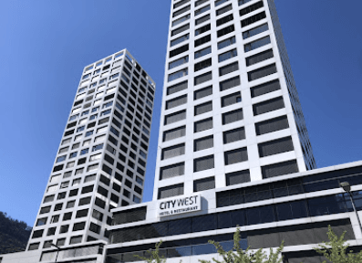 Hotel Mercure Chur Frontansicht Tower